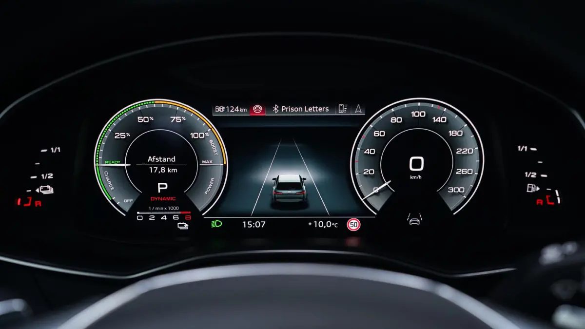 50 TFSI e 299 pk Quattro S Line Panodak, Trekhaak SOH 94% Matrix LED Koplampen, Shadow Look Plus, Adapt. Cruise Control