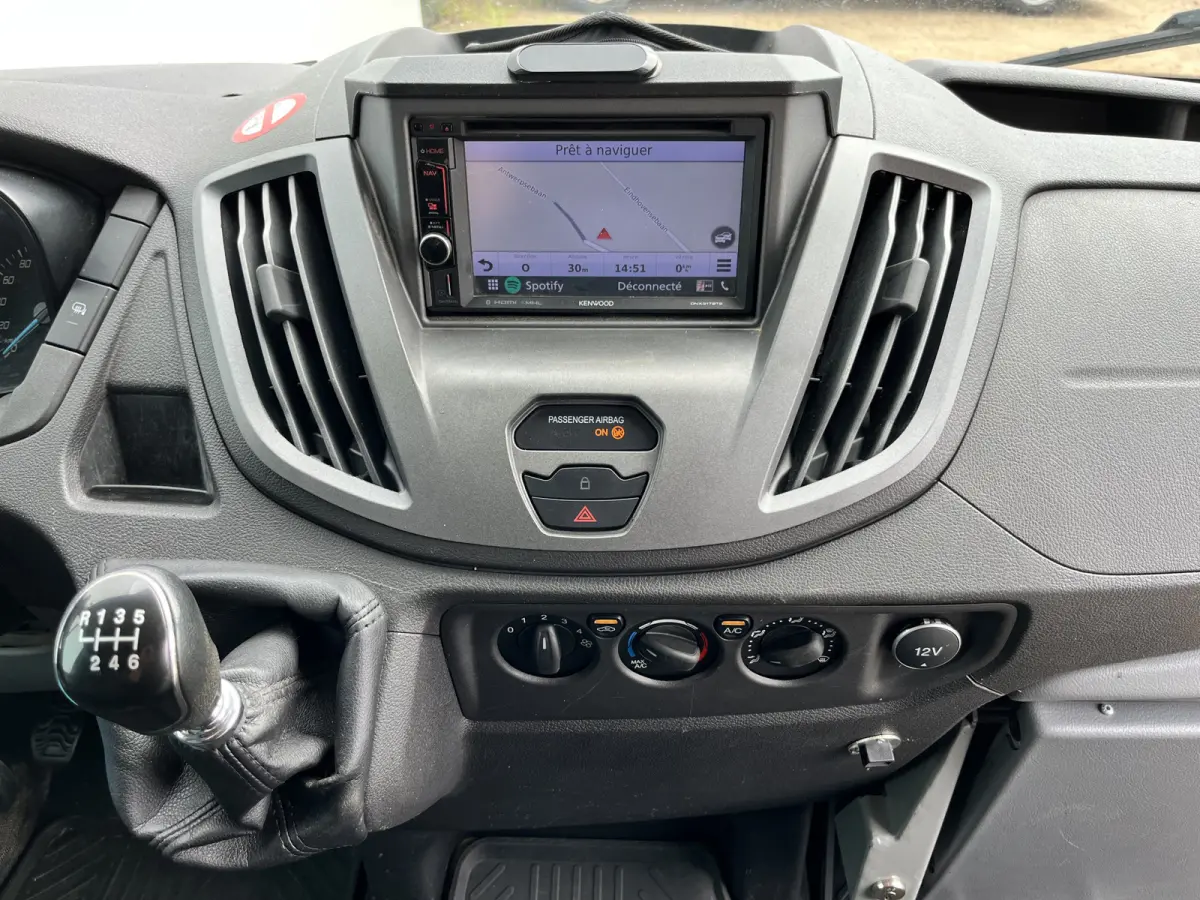 2.0 TDCI 130PK L2H2 Airco Cruise Control Parkeersensoren Stoelverwarming Zwaailampen Kastwand Inbouw