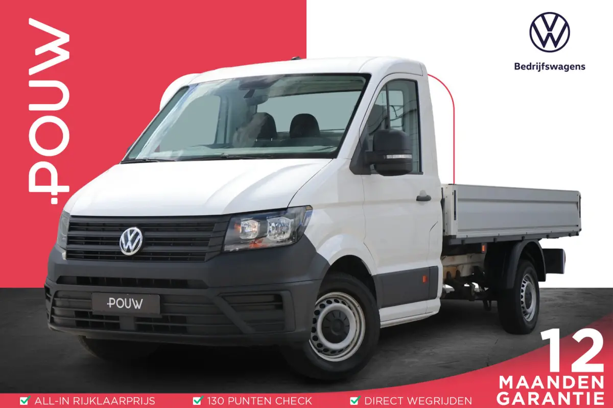 Pick-up 35 2.0 TDI 140pk | Open laadbak | Airco | Bijrijdersbank | Cruise Control | Trekhaak