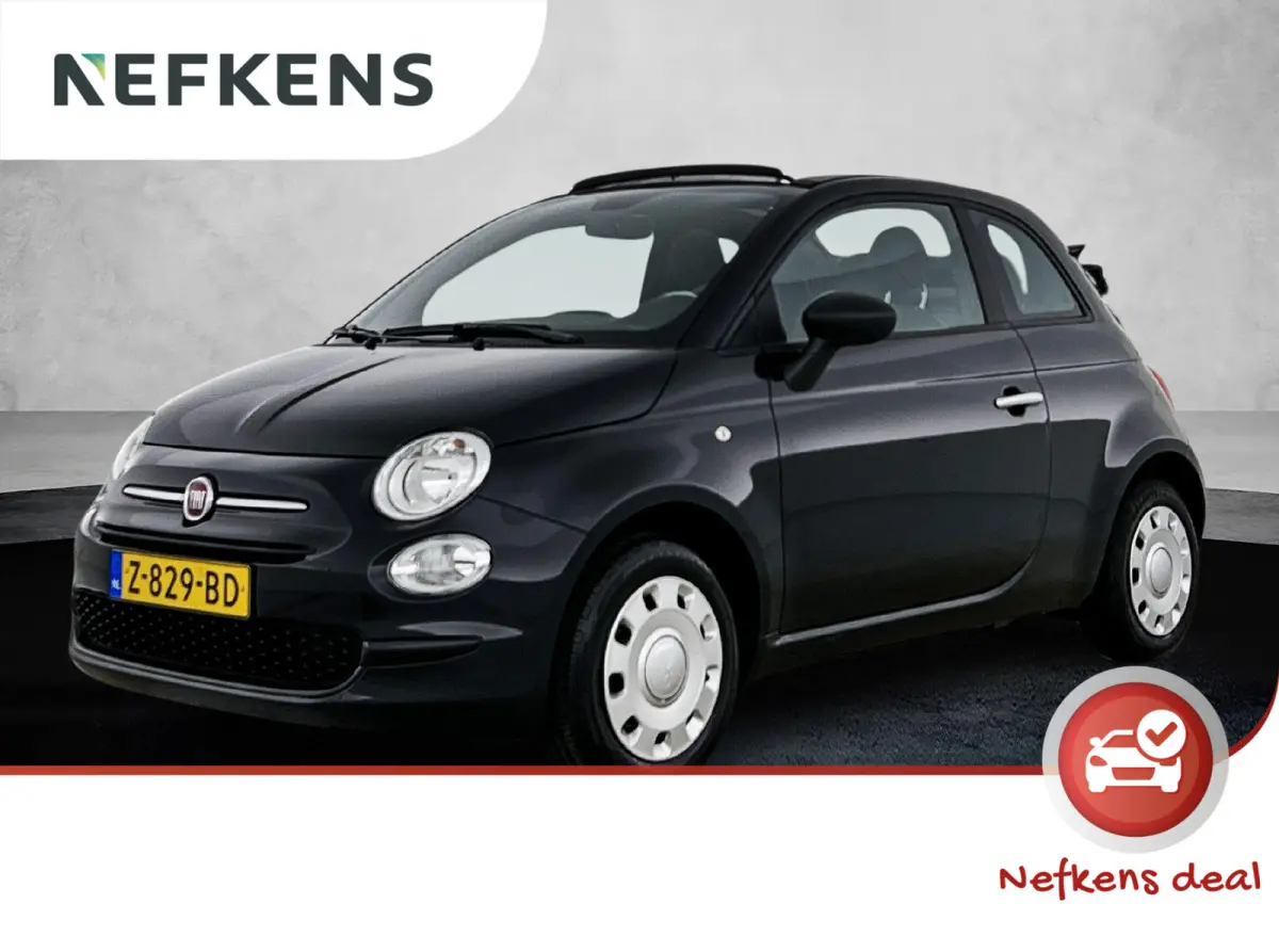 Urban Hybrid 70pk Fiat 500 Cabrio Urban Hybrid 70pk | Airco | Bluetooth | Elektrische Ramen Voor | Elektrische Buitenspiegels | Audio Systeem