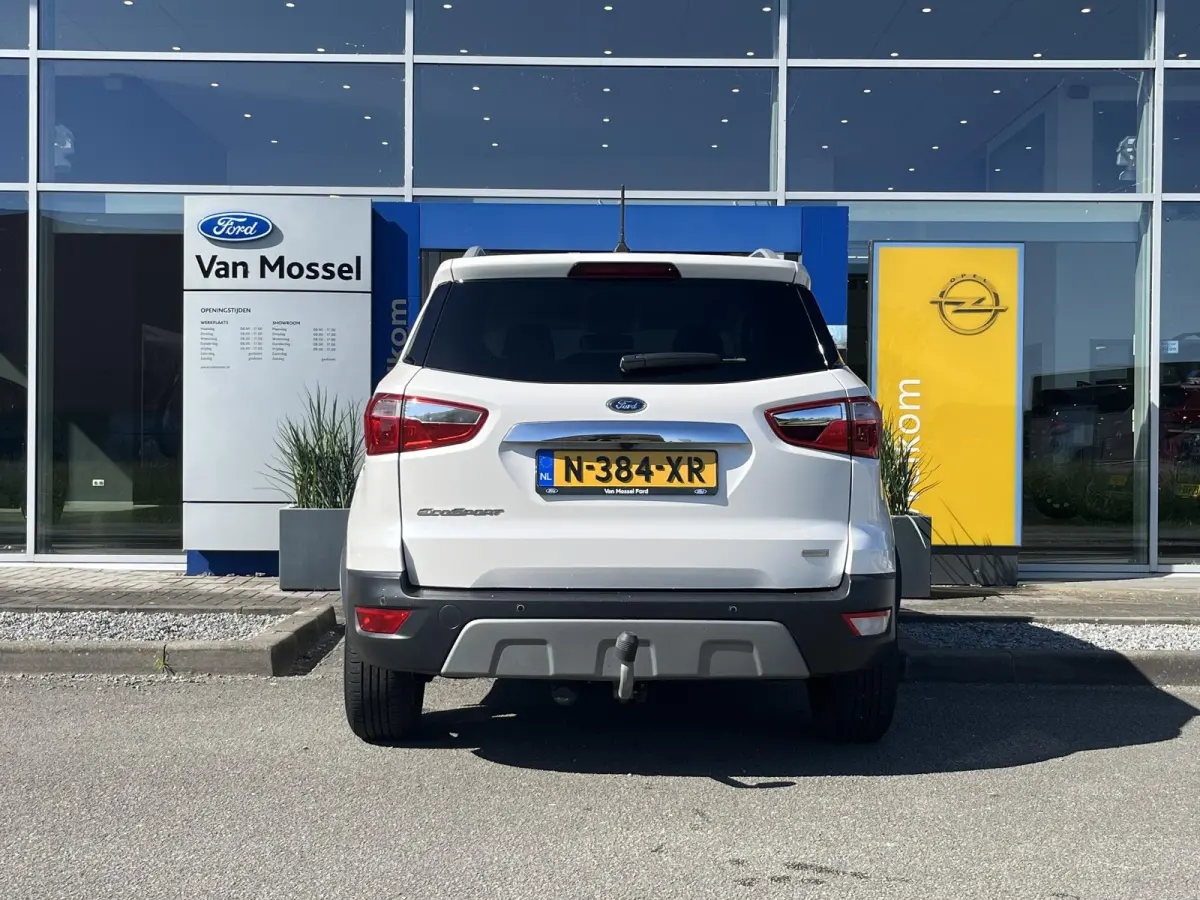 1.0 EcoBoost Titanium | Climate Control | Cruise Control | Afneembare Trekhaak | Achteruitrijcamera | B&O-Soundsystem | Navigatie | BLIS | Apple Carplay/ Android Auto |