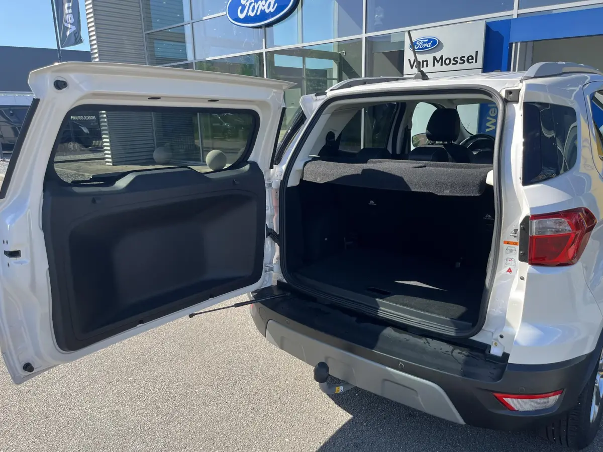 1.0 EcoBoost Titanium | Climate Control | Cruise Control | Afneembare Trekhaak | Achteruitrijcamera | B&O-Soundsystem | Navigatie | BLIS | Apple Carplay/ Android Auto |