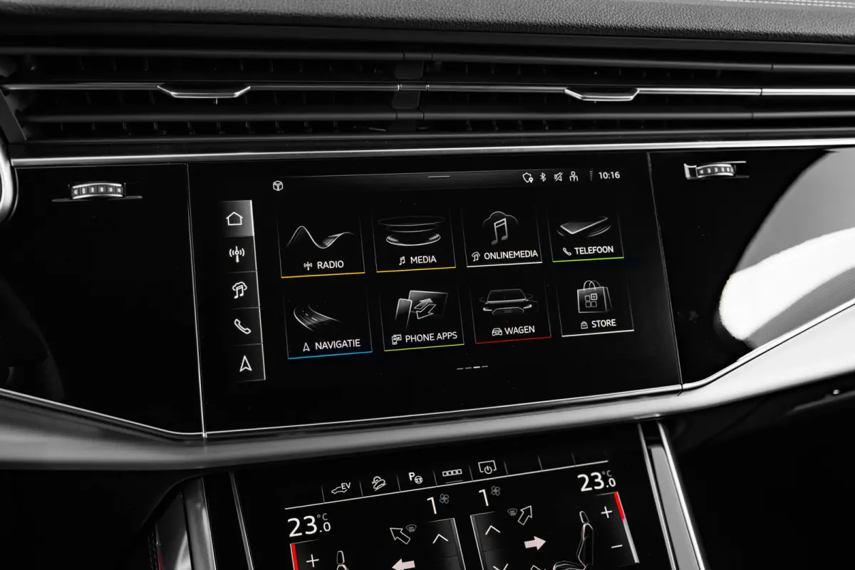 Pro Line S 55 TFSI e quattro 394 pk | Achterbank plus | Achterlichten in LED-techniek | Adaptive air suspension