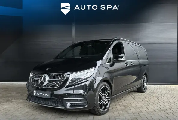V300d AMG | LANG | OPENDAK | Stoelkoel | LED | Trekhaak | Burmeister |