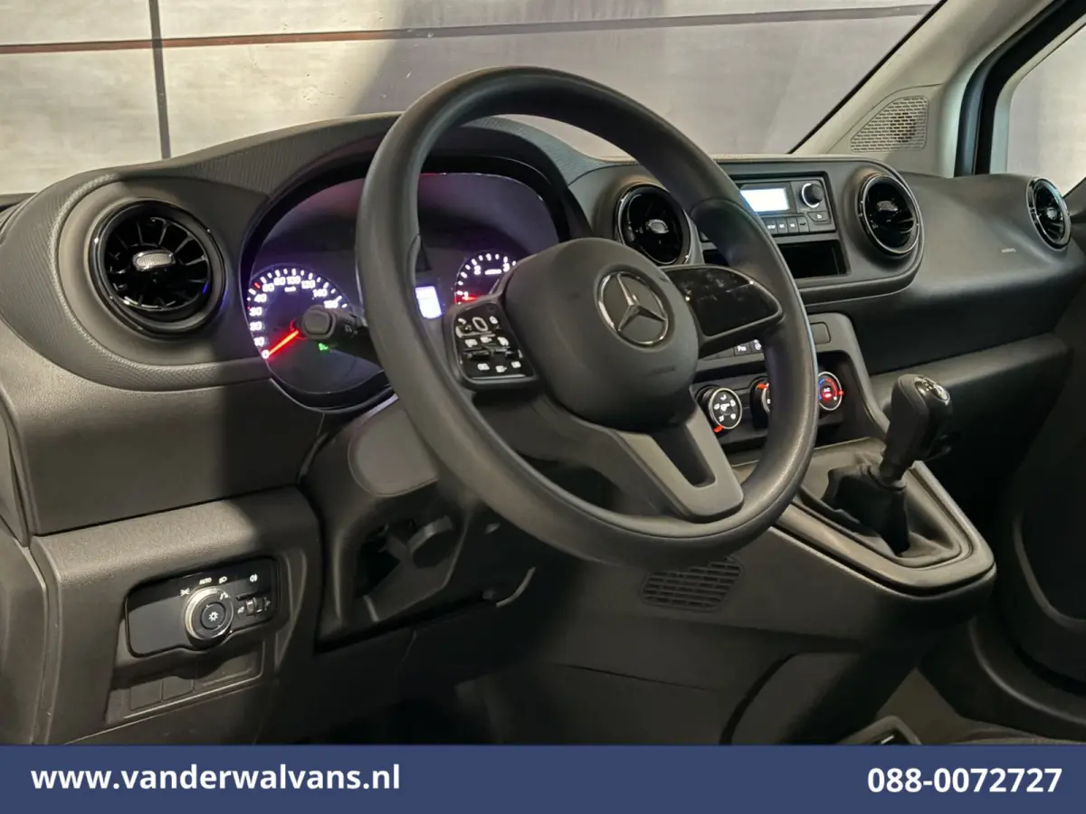 110 CDI 96pk L1H1 Euro6 Airco | Cruisecontrol | LED | Zijdeur Parkeersensoren, 1500kg trekvermogen