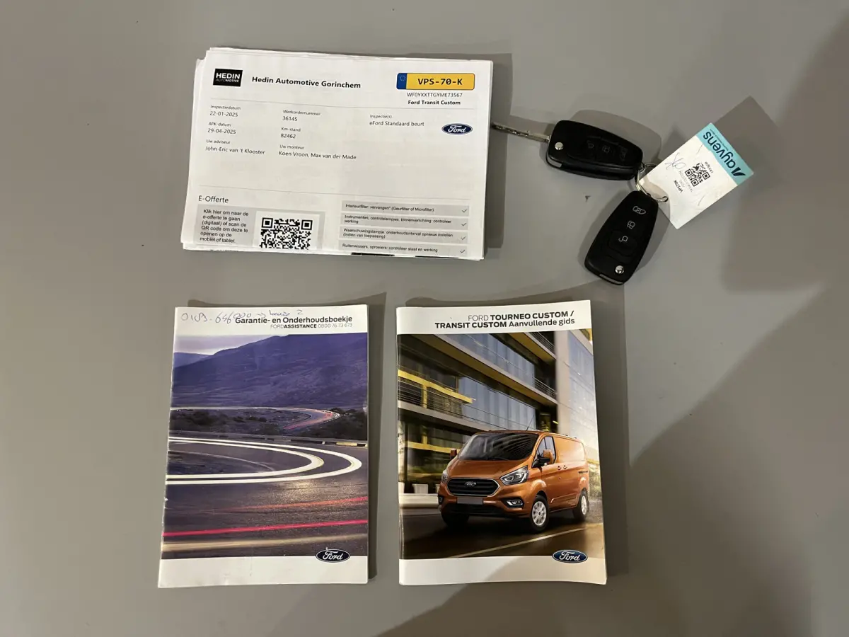 280 2.0 TDCI L1H1 Trend 130 PK Automaat / Euro 6 / Schuifdeur L + R / Airco / CarPlay / Cruise Control Adap. / Trekhaak / Navigatie / 3-Zits