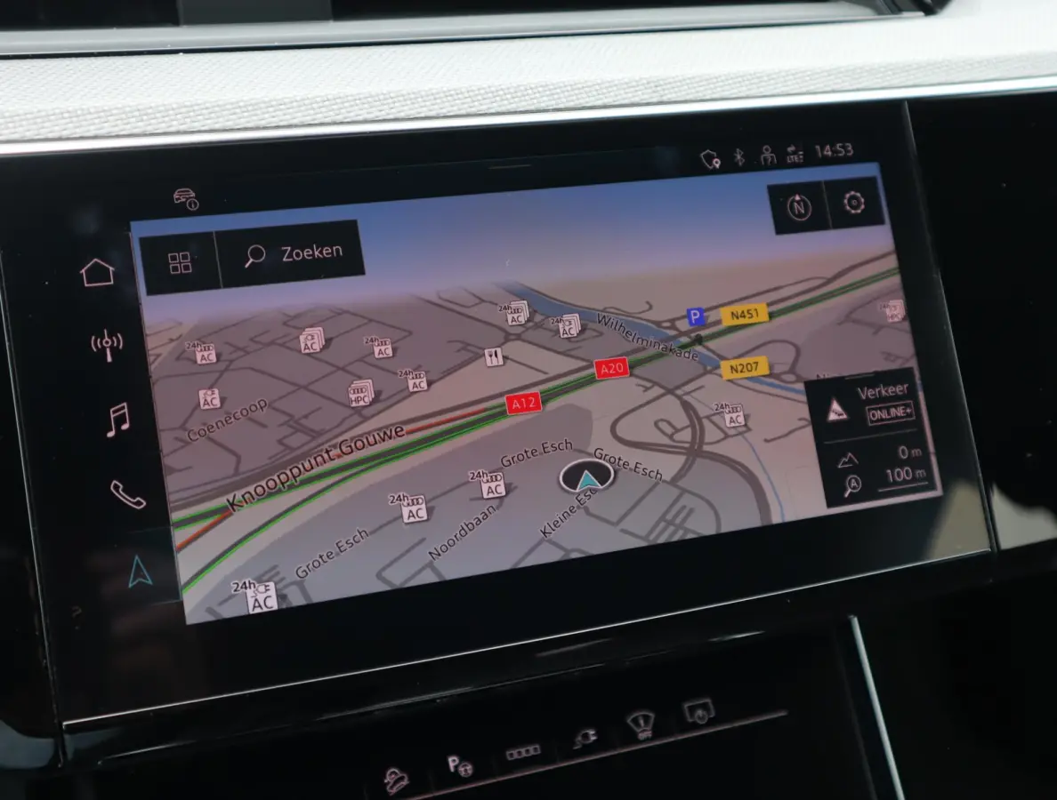 55 quattro S Edition 115 kWh | 94% SOH | Pano | B&O | 22Kw Boordlader | Airco separaat | HUD | 360 | 22 Inch