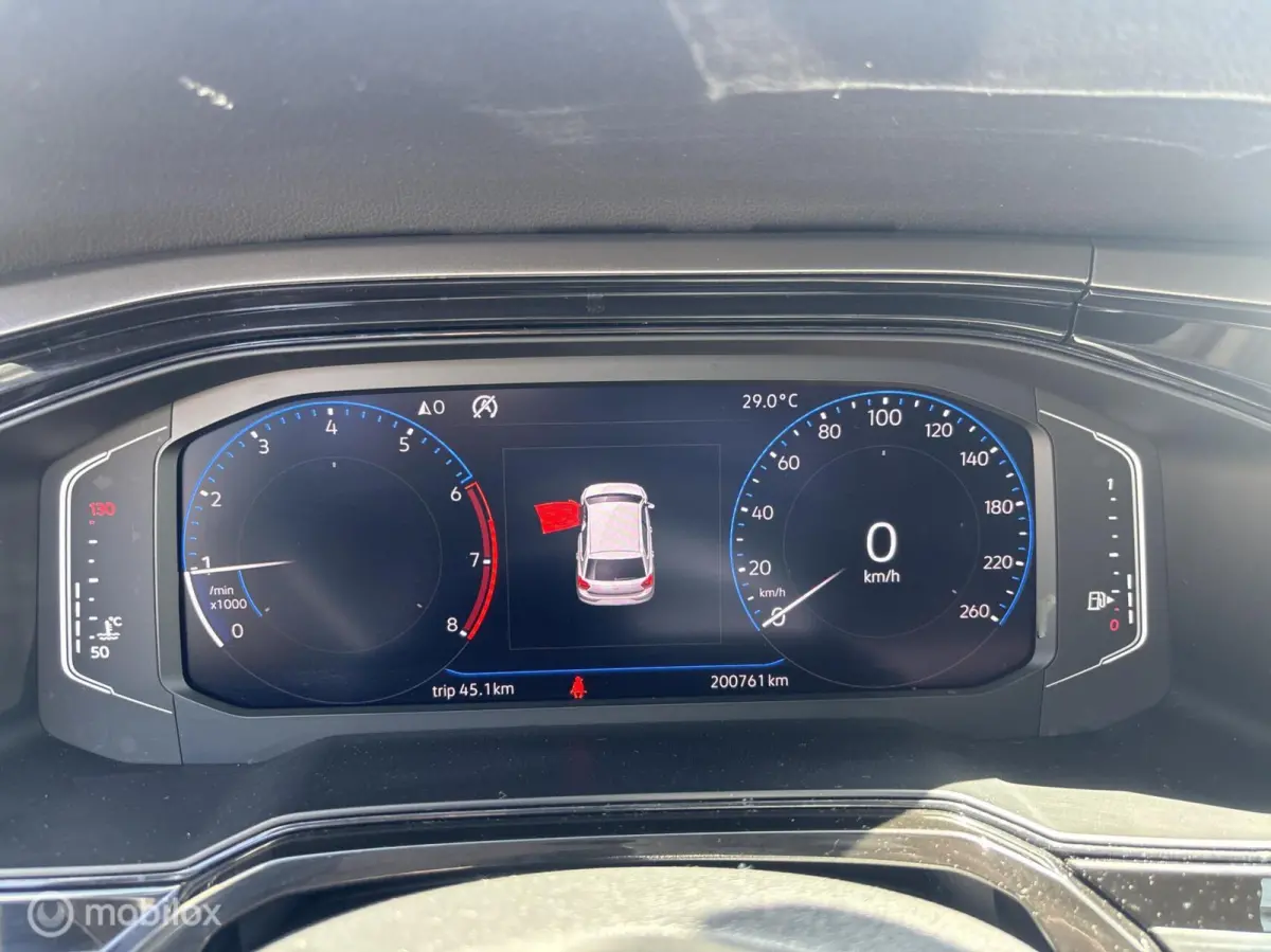 1.0 TSI Comfortline 2020 Ditigale teller