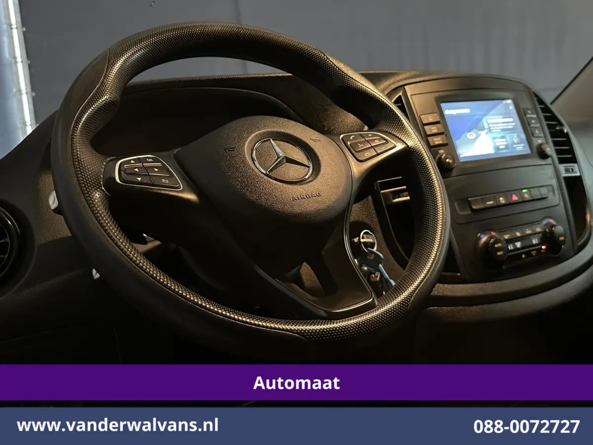 114 CDI 136pk 9G-Tronic Automaat L2H1 Euro6 Airco | Camera | Navigatie | Imperiaal | 2500kg Trekhaak | Apple Carplay Cruisecontrol, Android Auto, Parkeersensoren