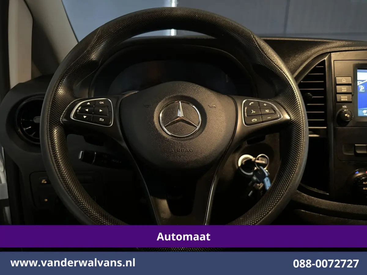 114 CDI 136pk 9G-Tronic Automaat L2H1 Euro6 Airco | Camera | Navigatie | Imperiaal | 2500kg Trekhaak | Apple Carplay Cruisecontrol, Android Auto, Parkeersensoren