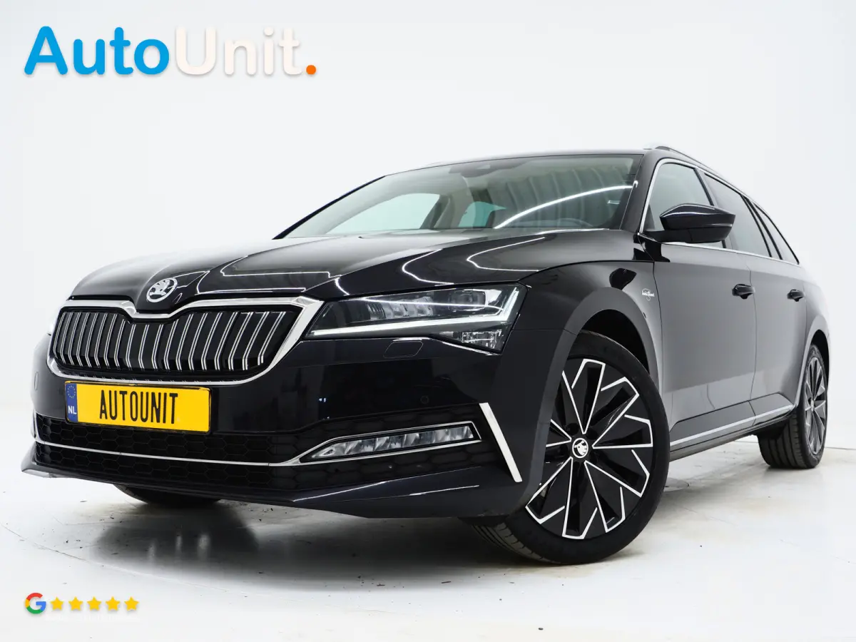 1.4 TSI iV Laurin & Klement | Leder | Trekhaak | Canton | Adaptive Cruise | Keyless | Sfeerlicht | Memory | Carplay