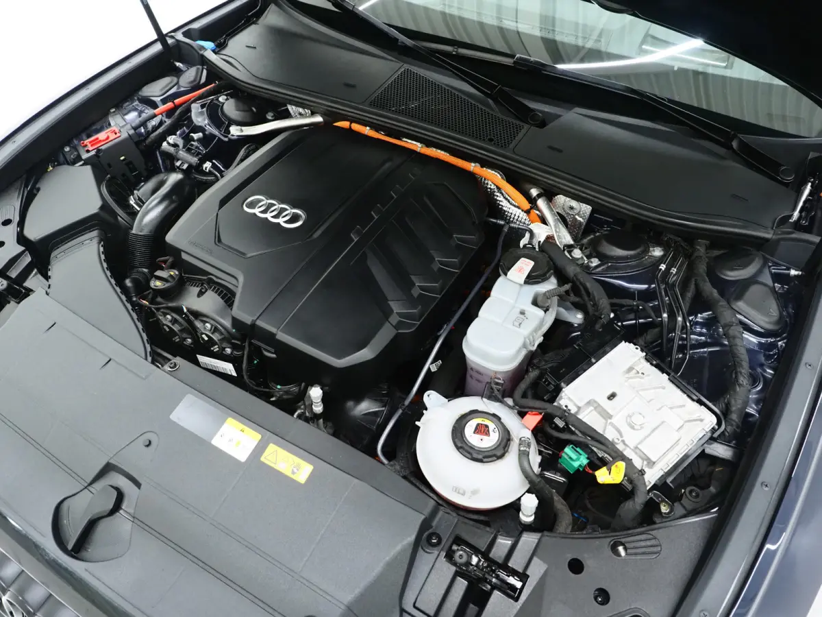 55 TFSI e quattro Full Black | Panoramadak | B&O Audio | Trekhaak | HUD | Leder | Keyless | Sfeerlicht | Carplay