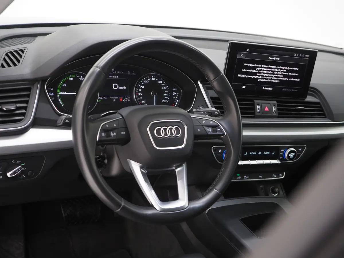 50 TFSI e Full Black | Panoramadak | Trekhaak | Leder | Camera | Memory | Keyless | Adaptive Cruise | Carplay