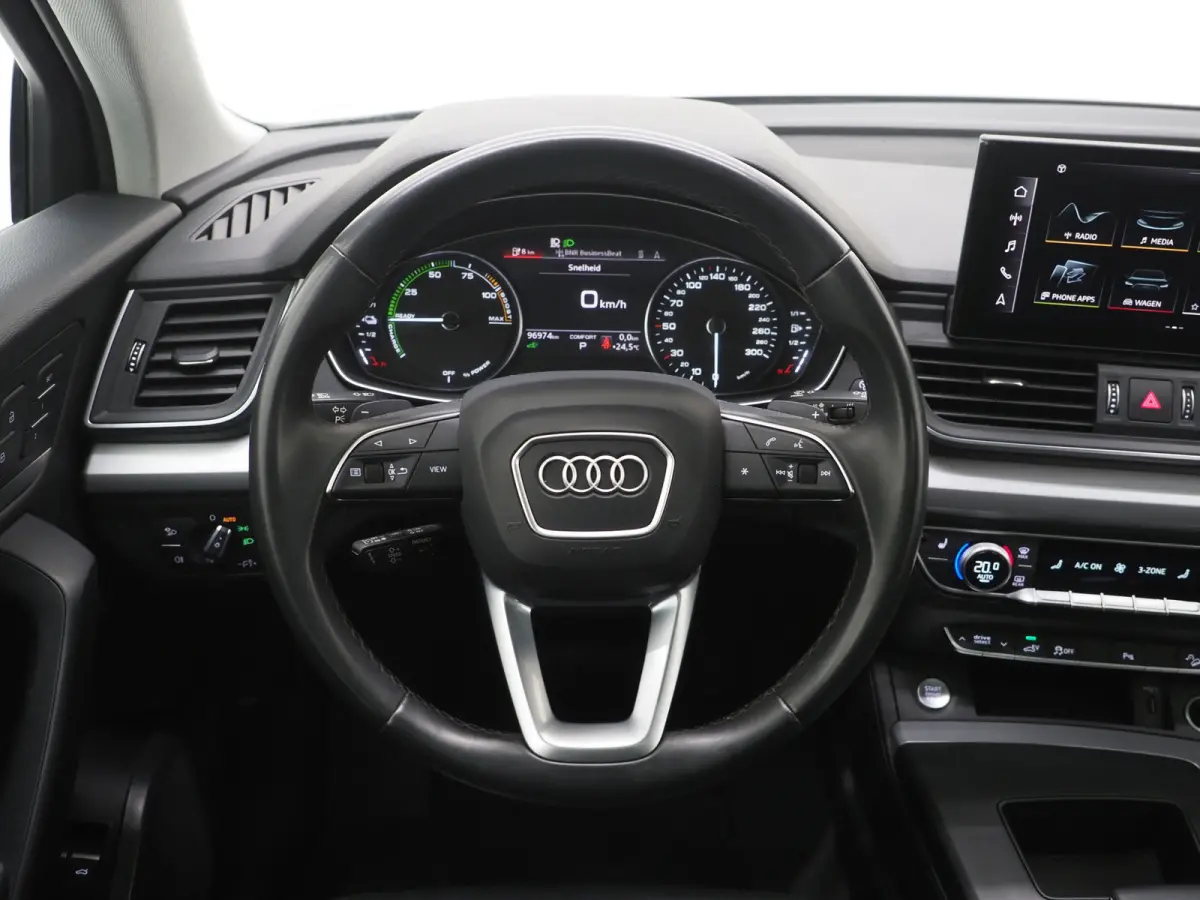 50 TFSI e Full Black | Panoramadak | Trekhaak | Leder | Camera | Memory | Keyless | Adaptive Cruise | Carplay