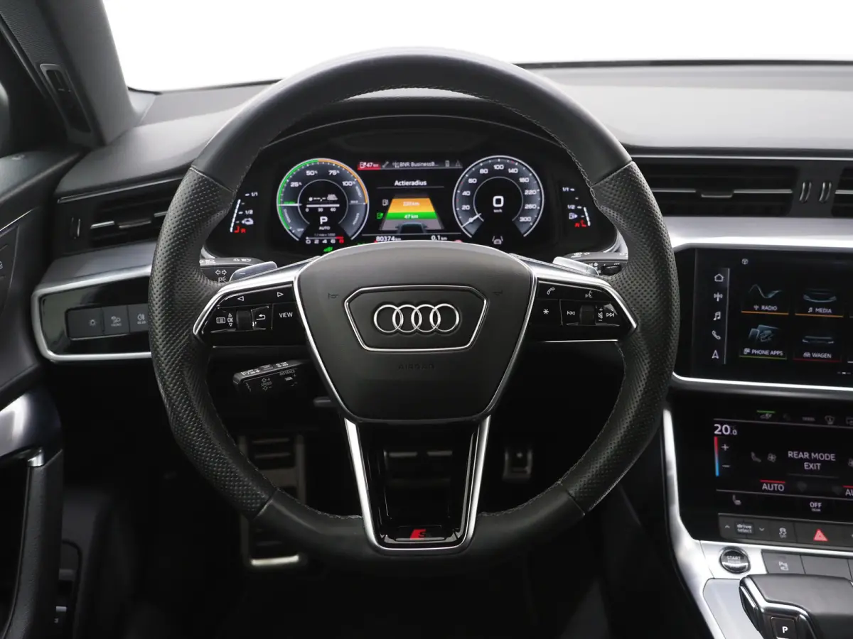 50 TFSI e quattro S-Line Edition | HUD | Camera | Adaptive Cruise | Donkere Hemel | Stoel/stuurverwarming | Carplay