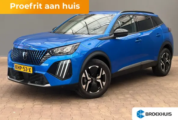 1.2 PureTech 100 Allure Camera | Stoelverwarming | Navigatie | Carplay | Digitaal Dashboard | 17" Lichtmetaal | Leder/Stof | Achteruitrij camera | Airco (automatisch) | Cruise control