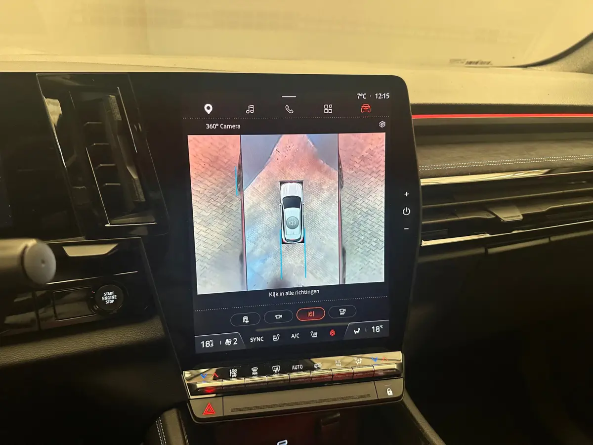 1.2 E-Tech full hybrid iconic esprit Alpine Rondomzicht Camera | 20" Lichtmetaal | Navigatie | Heads-up Display | Stuur & Stoelverwarming | Apple Carplay/Android Auto|telefoonintegratie prem