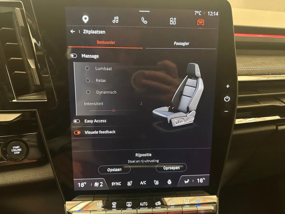 1.2 E-Tech full hybrid iconic esprit Alpine Rondomzicht Camera | 20" Lichtmetaal | Navigatie | Heads-up Display | Stuur & Stoelverwarming | Apple Carplay/Android Auto|telefoonintegratie prem