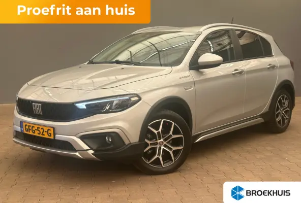 1.0 Cross Camera | Keyless | Navigatie | 17" Lichtmetaal | Climate | Adpatieve Cruise | Carplay | Achteruitrijcamera | Airco (automatisch) | Armsteun voor
