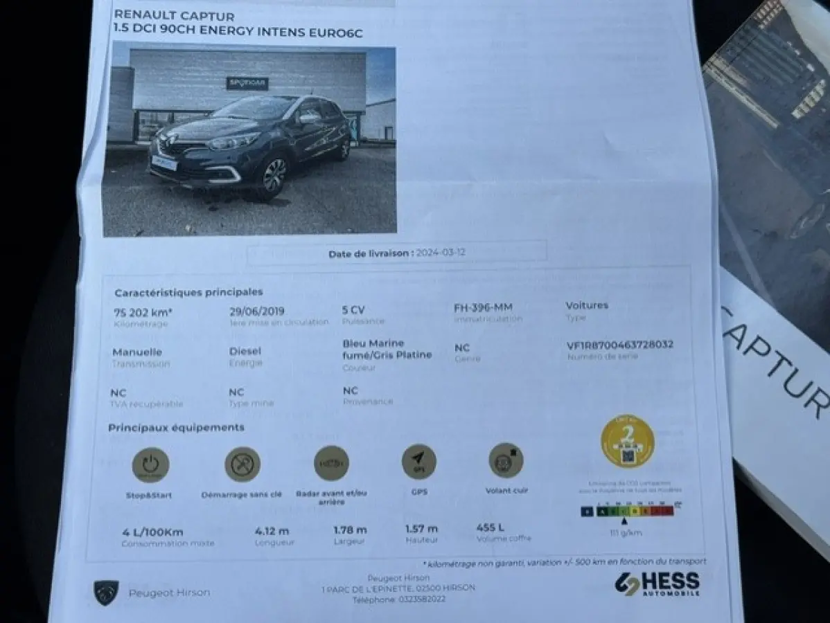 1.5 dCi Intens -LED - Facelift - Trekhaak