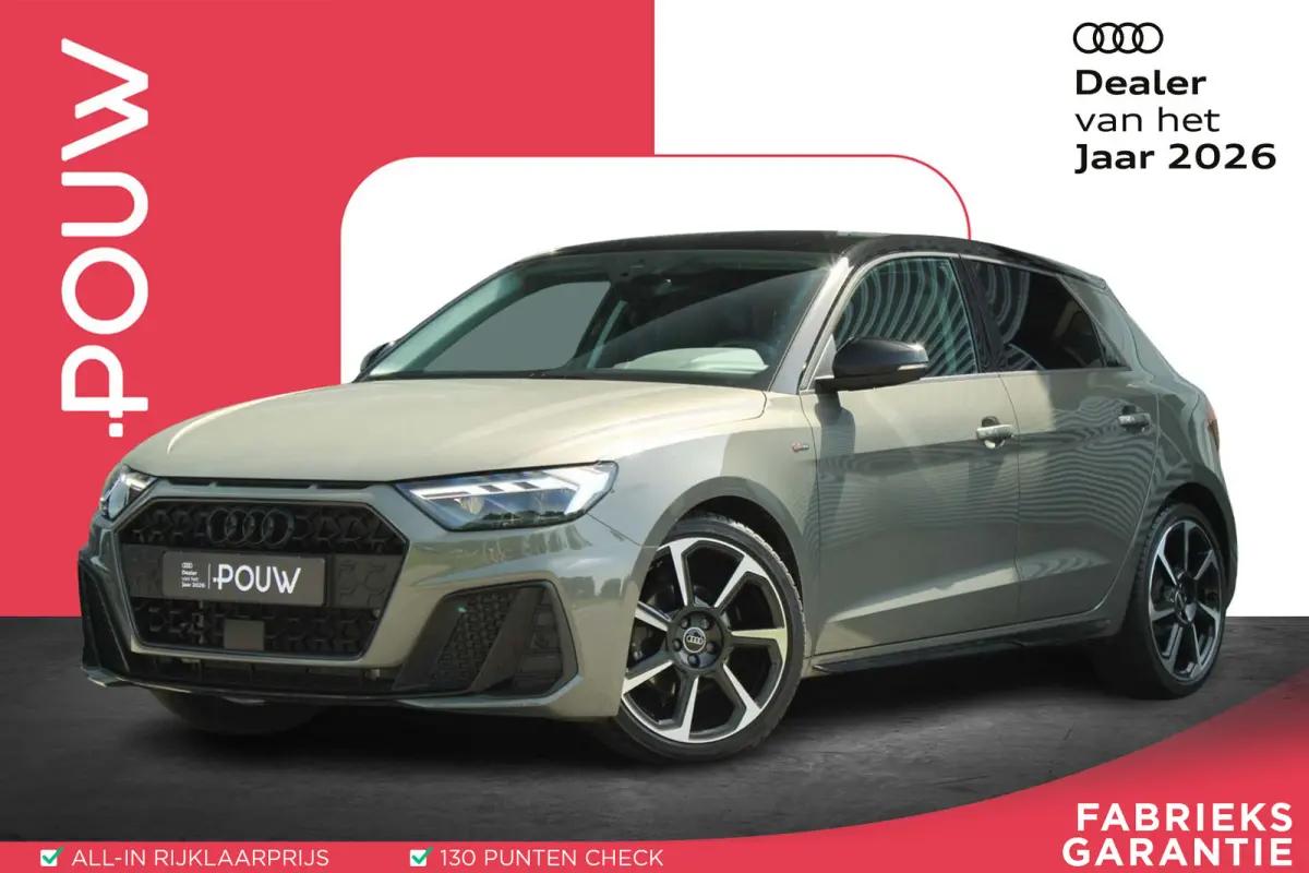 30 TFSI 116pk S-tronic S edition | Achteruitrijcamera | Ambient Verlichting PLUS | Sportstoelen | LED Koplampen | Zwart Optiek Pakket PLUS | Privacy Glas