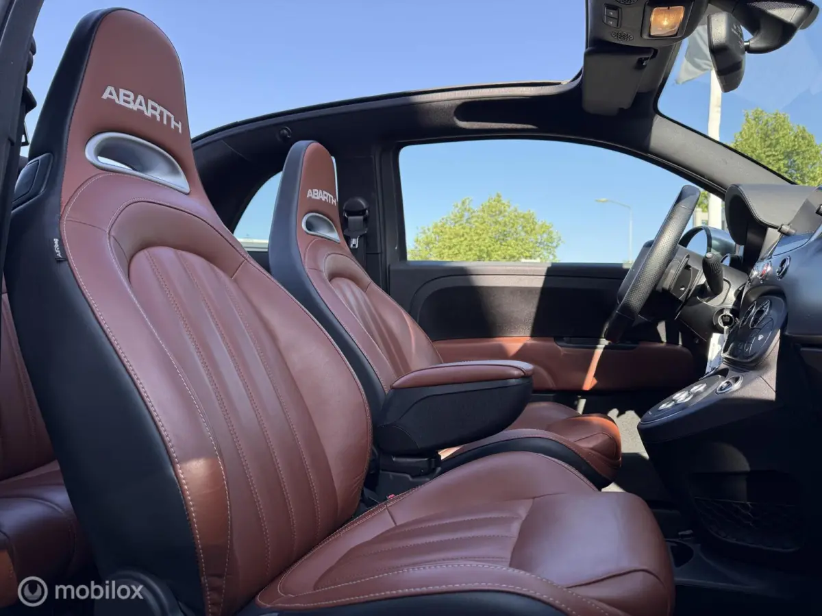 1.4 T-Jet Abarth Turismo | Automaat | Cabrio | Leer
