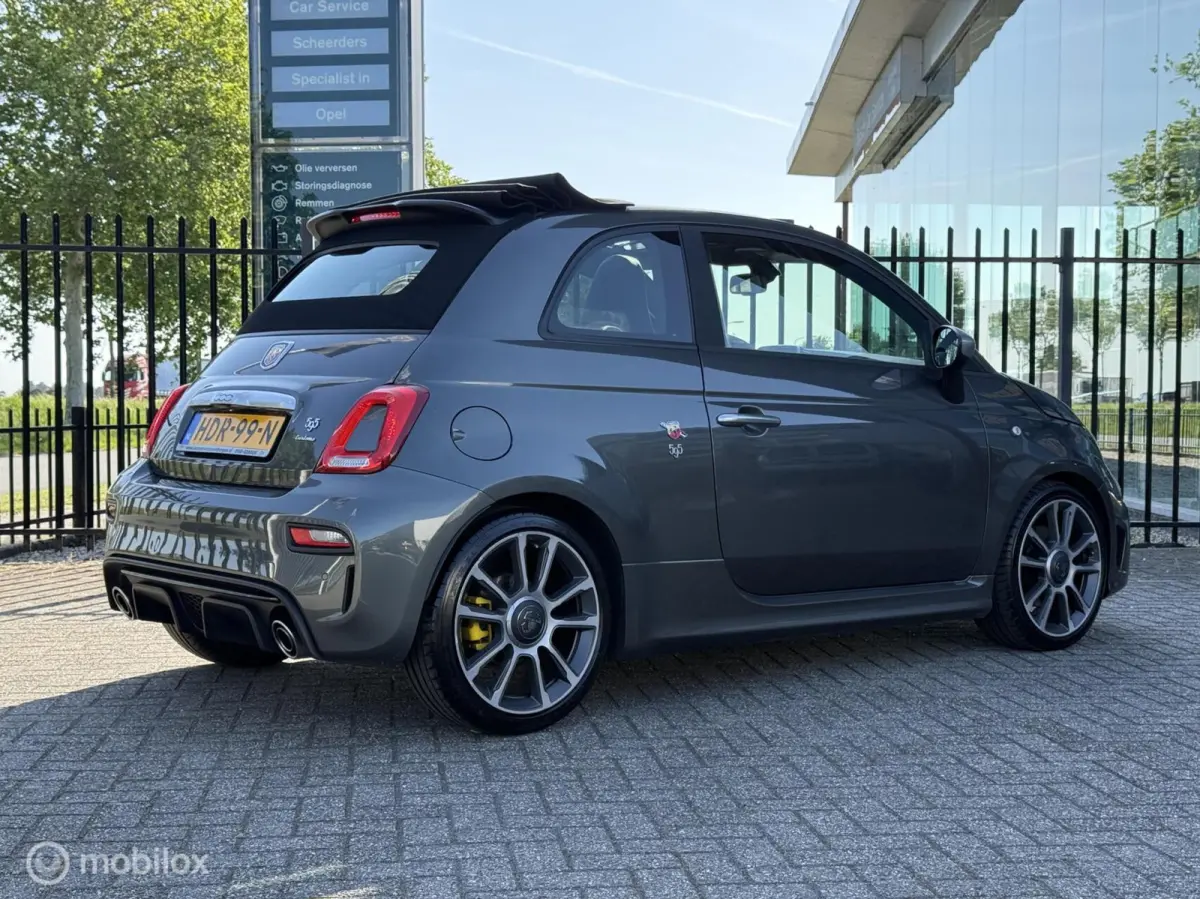1.4 T-Jet Abarth Turismo | Automaat | Cabrio | Leer