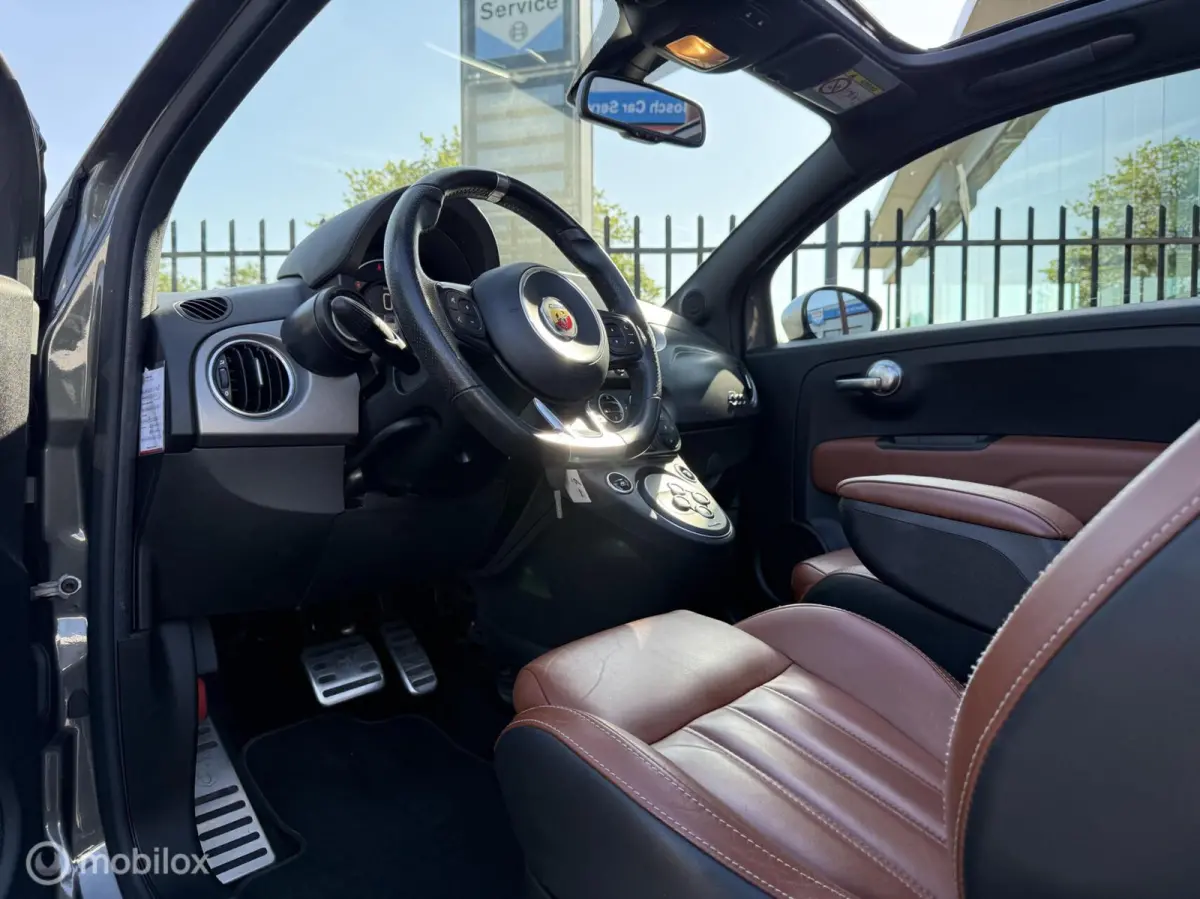 1.4 T-Jet Abarth Turismo | Automaat | Cabrio | Leer