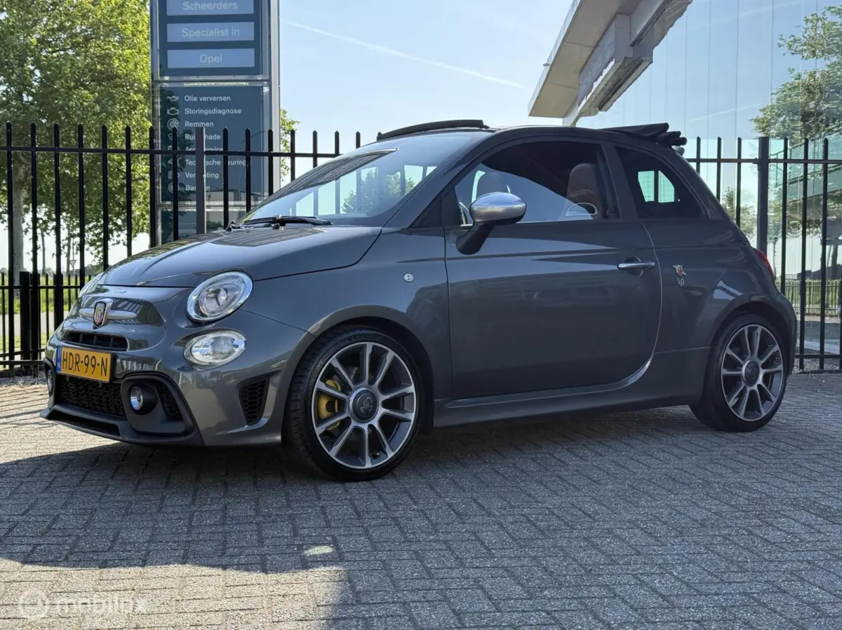 1.4 T-Jet Abarth Turismo | Automaat | Cabrio | Leer