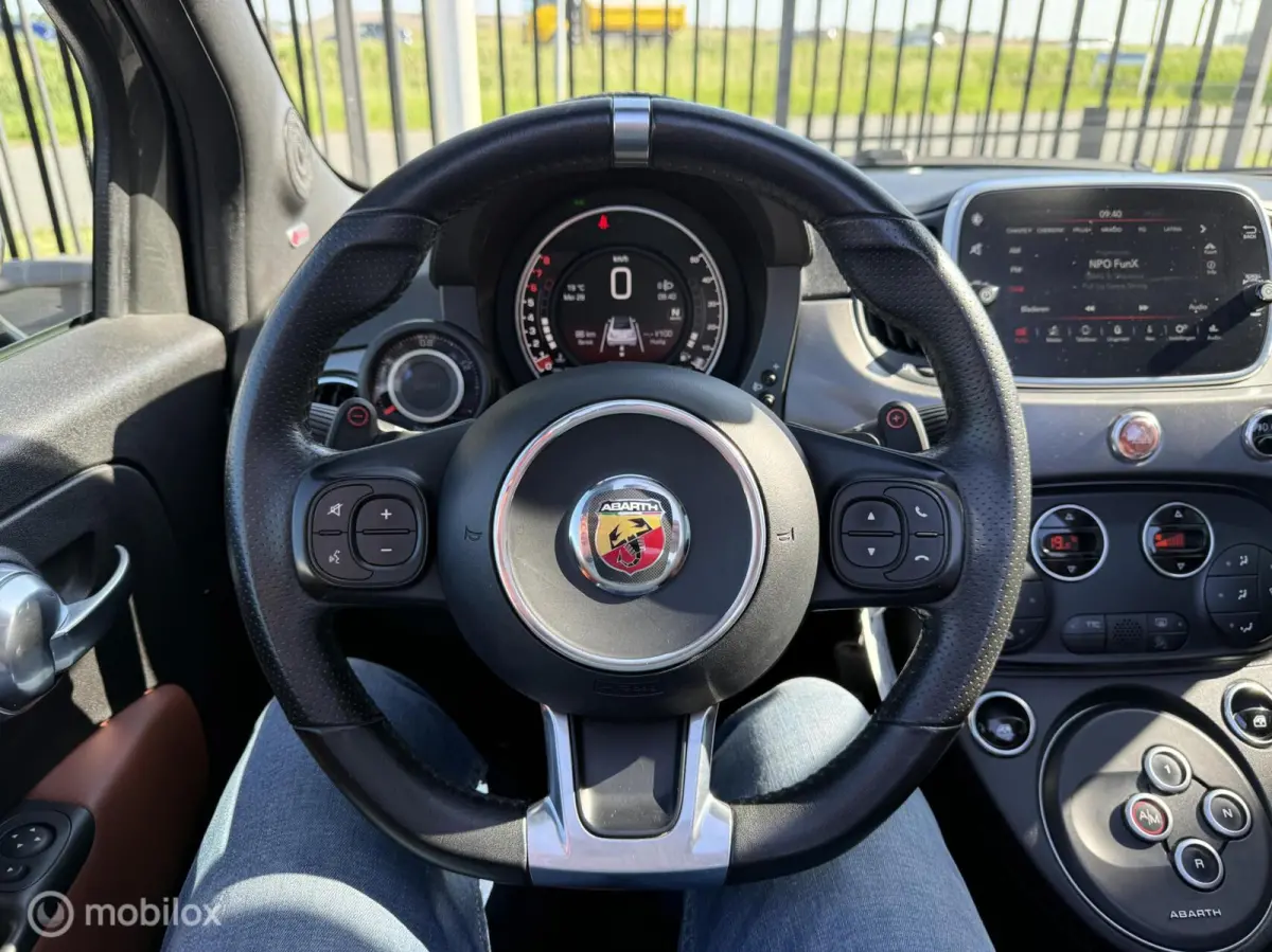 1.4 T-Jet Abarth Turismo | Automaat | Cabrio | Leer