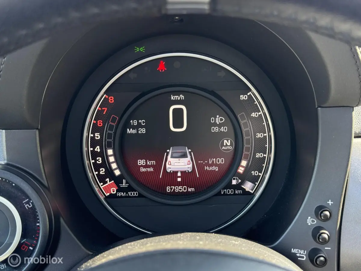 1.4 T-Jet Abarth Turismo | Automaat | Cabrio | Leer