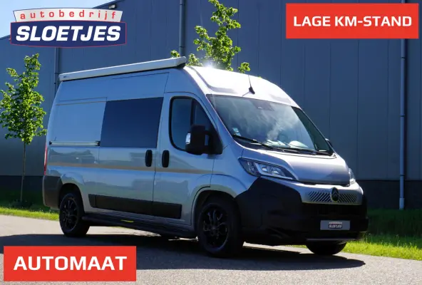 2.2 BlueHDi 140 L2H2 3.5t Automaat |Nieuwstaat |Luifel |Trekhaak |Camera |Cruise |Navi |Carplay |Android auto |Stoelverwarming |Metallic |Nieuwe type |2e airbag