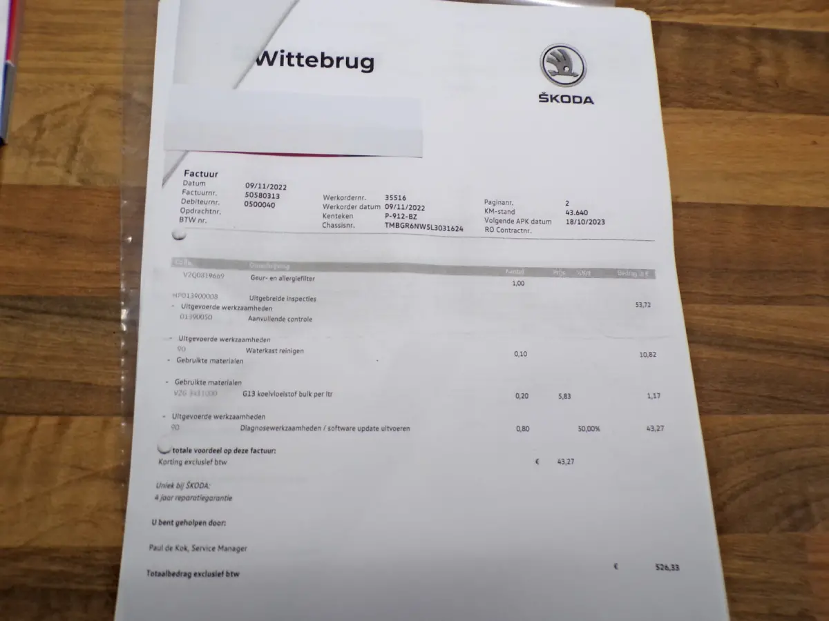 1.0 TSI Style VAN 1E EIGENAAR