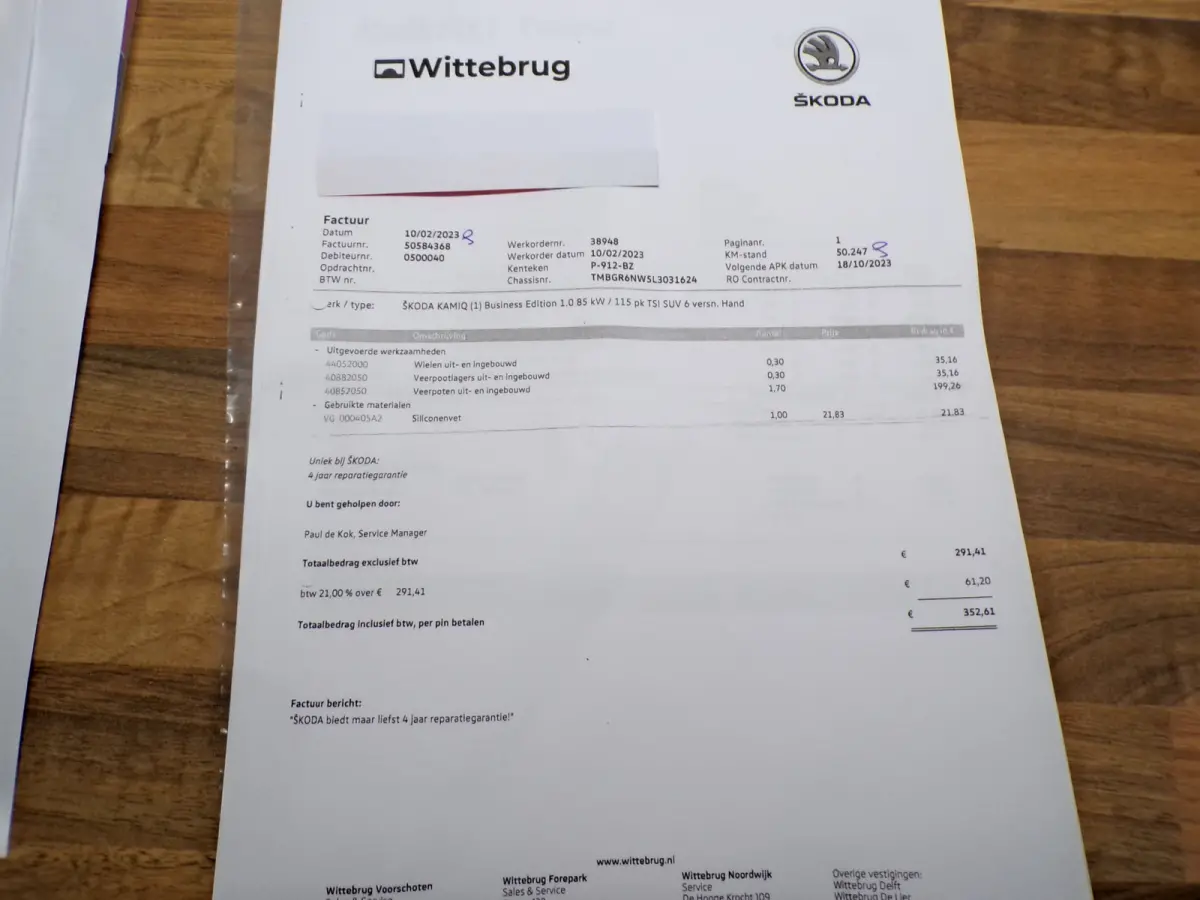 1.0 TSI Style VAN 1E EIGENAAR