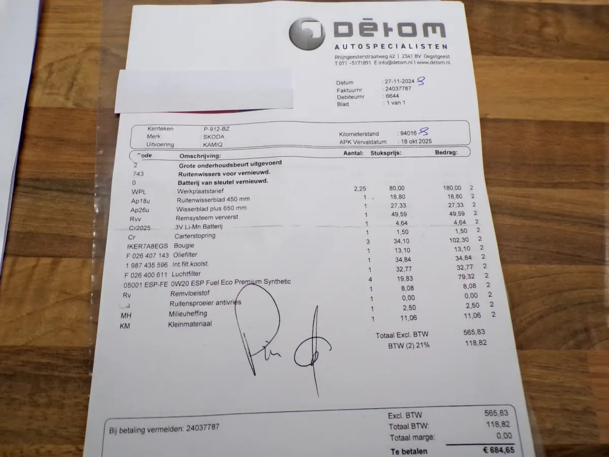 1.0 TSI Style VAN 1E EIGENAAR