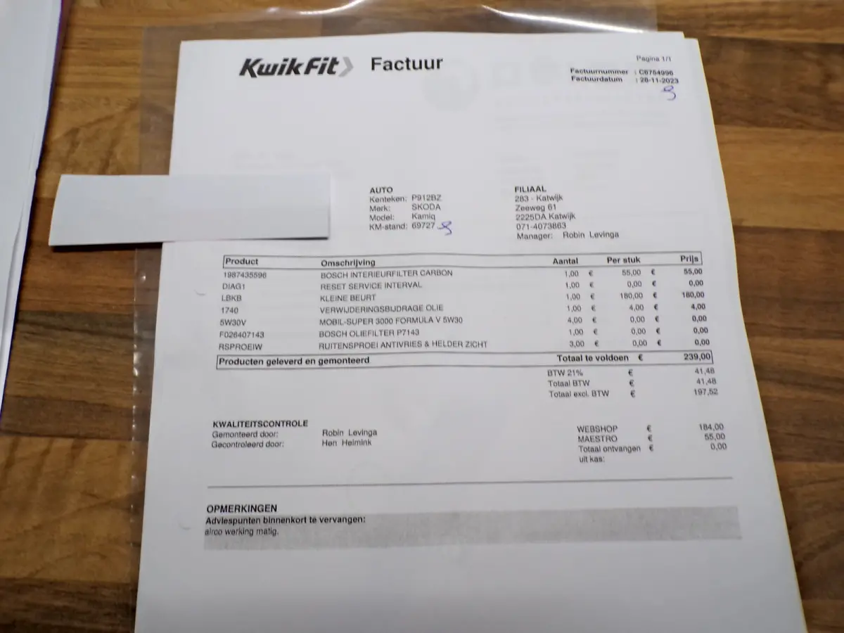 1.0 TSI Style VAN 1E EIGENAAR