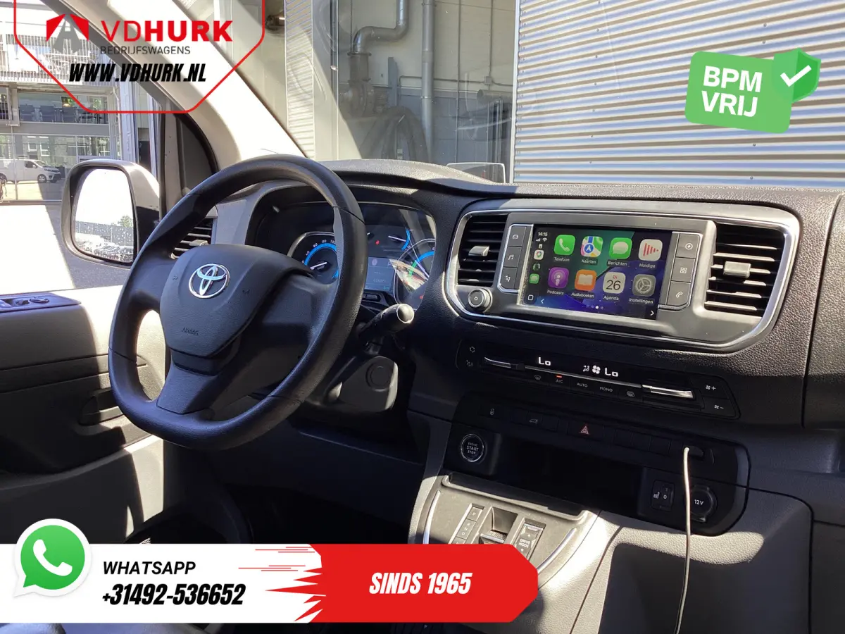 Worker L3 75 kWh 345km WLTP 2x Schuifdeur/ LED/ Head-Up/ Snellader/ Keyless/ Stoelverw./ Carplay/ Navi/ Camera/ Climate/ PDC/ LMV/ Cruise/ Trekhaak