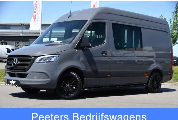 317 1.9 CDI L2H2 DC PB Edition Camera, Cruise, Carplay, 170pk, LED, 3500kg Trekhaak, Automaat, Sensoren, Multimedia, Uniek!