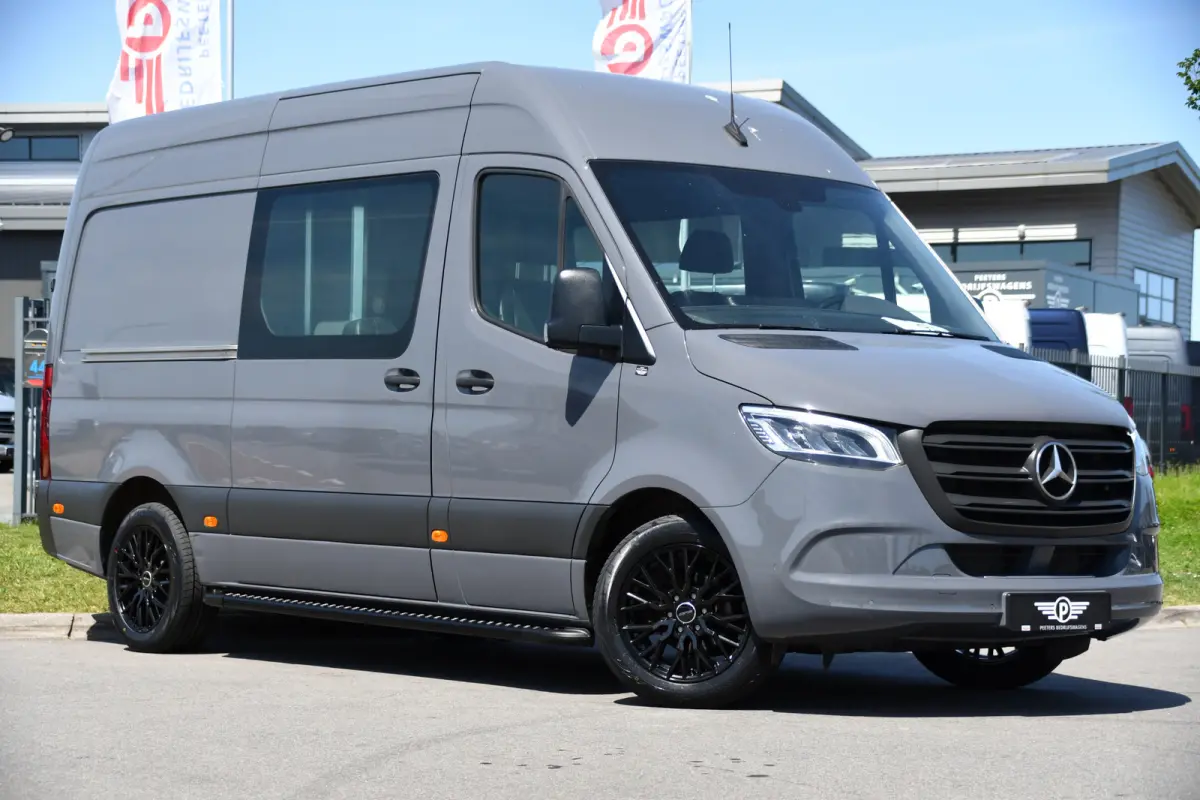 317 1.9 CDI L2H2 DC PB Edition Camera, Cruise, Carplay, 170pk, LED, 3500kg Trekhaak, Automaat, Sensoren, Multimedia, Uniek!