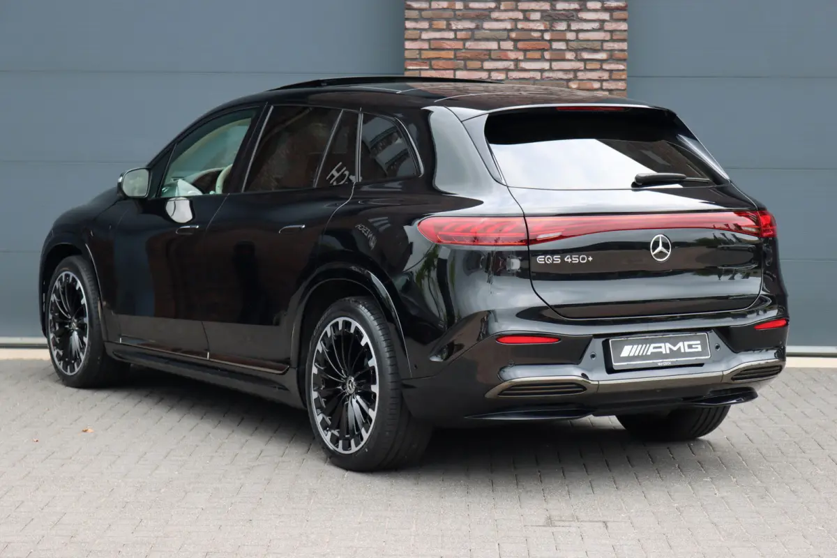 450+ AMG Line 108 kWh | Luchtvering | Hyperscreen | Achterasbesturing | Massage | Distronic+ | Entertainment Achter | Massage | Burmester | Verwarmd Stuurwiel | Tablet | HUD |