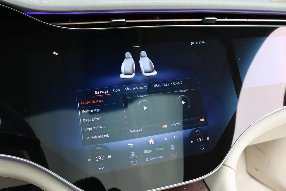 450+ AMG Line 108 kWh | Luchtvering | Hyperscreen | Achterasbesturing | Massage | Distronic+ | Entertainment Achter | Massage | Burmester | Verwarmd Stuurwiel | Tablet | HUD |