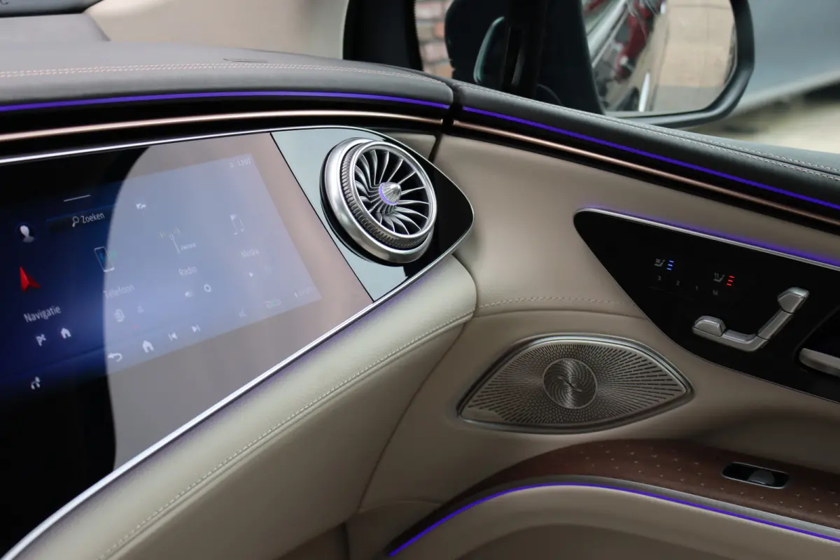 450+ AMG Line 108 kWh | Luchtvering | Hyperscreen | Achterasbesturing | Massage | Distronic+ | Entertainment Achter | Massage | Burmester | Verwarmd Stuurwiel | Tablet | HUD |