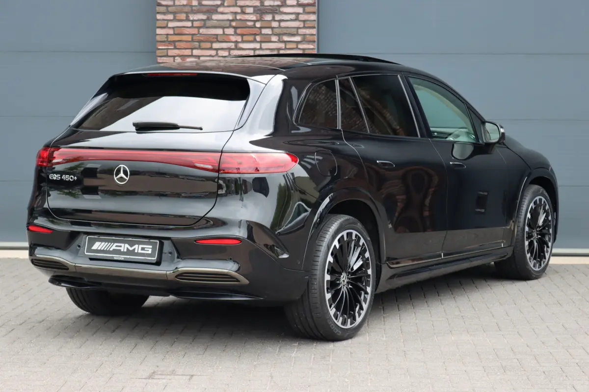 450+ AMG Line 108 kWh | Luchtvering | Hyperscreen | Achterasbesturing | Massage | Distronic+ | Entertainment Achter | Massage | Burmester | Verwarmd Stuurwiel | Tablet | HUD |
