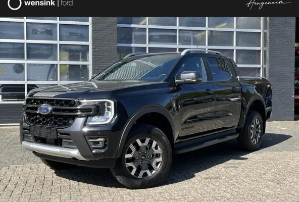 Wildtrak 2.3 PHEV 279pk! 5-pers, 3500kg Trekgewicht, Vol-Leer, Elek. rollertop, Adapt. Cruise control, Direct leverbaar, 0,99% Fin Lease!