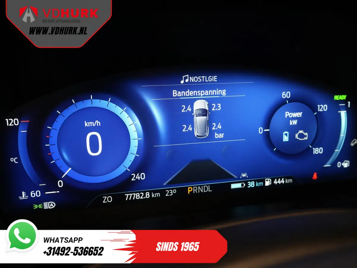 2.5 PHEV 225 pk ST-Line LED/ Head-Up/ Adapt.cruise/ Keyless/ Elek.klep/ Stoelverw/ Stuurverw./ Carplay/ Navi/ Climate/ PDC