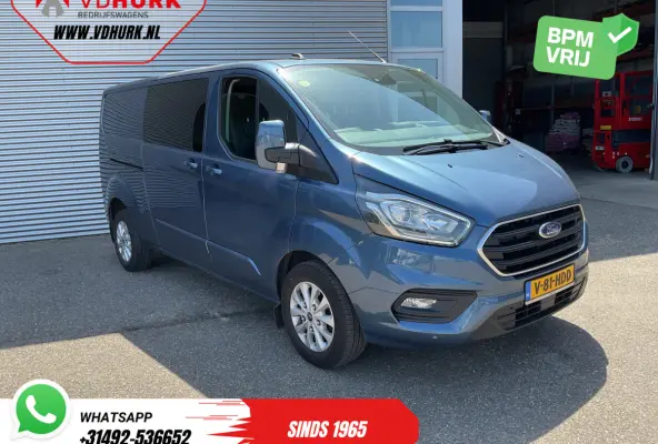 2.0 TDCI 170 pk Aut. L2 DC Dubbel Cabine 2xSchuifdeur/ Carplay/ Stoelverw./ Navi/ Airco/ Camera/ Cruise/ 16”LMV/ PDC/ Trekhaak