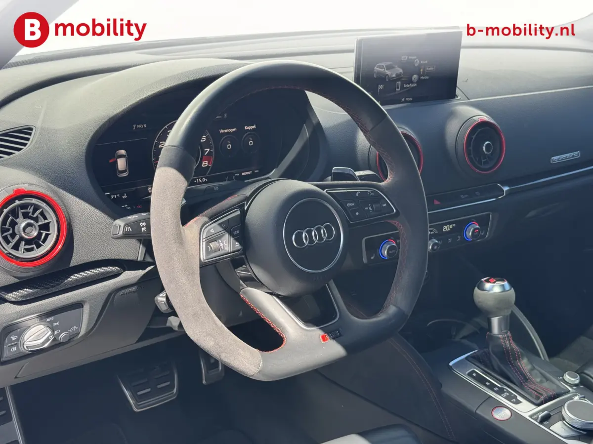 2.5 TFSI A3 quattro Facelift RS-Sportstoelen Virtual Cockpit | Bang&Olufsen | Panoramadak | ACC | Matrix verlichting | Sportuitlaat