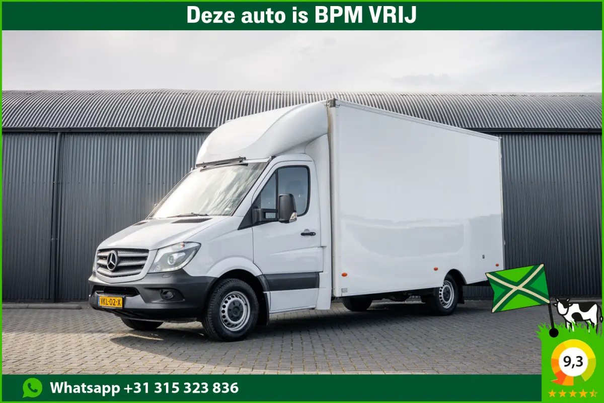 519 CDI 3.0 V6 | 190 PK | Euro 6 | Automaat | LED | Cruise | Airco | 3-Zits