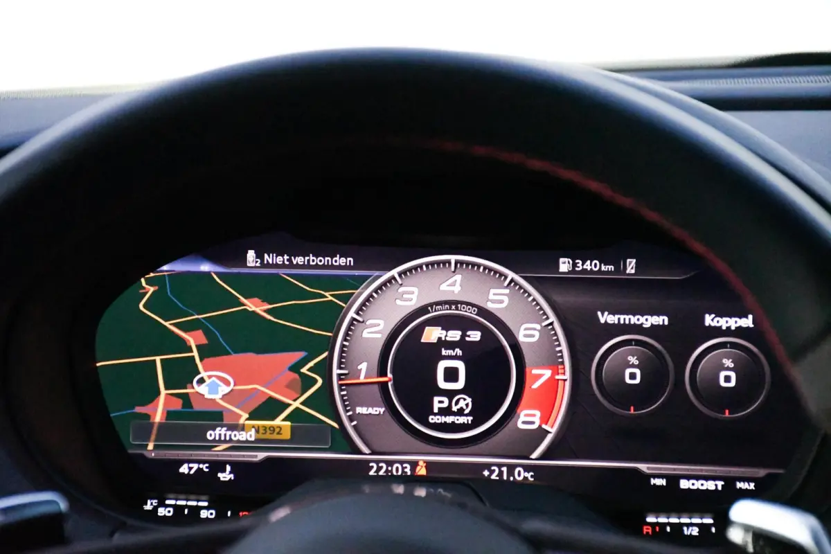 RS3 2.5 TFSI Quattro Panoramdak Virtual B&O 400PK KW Rotiform