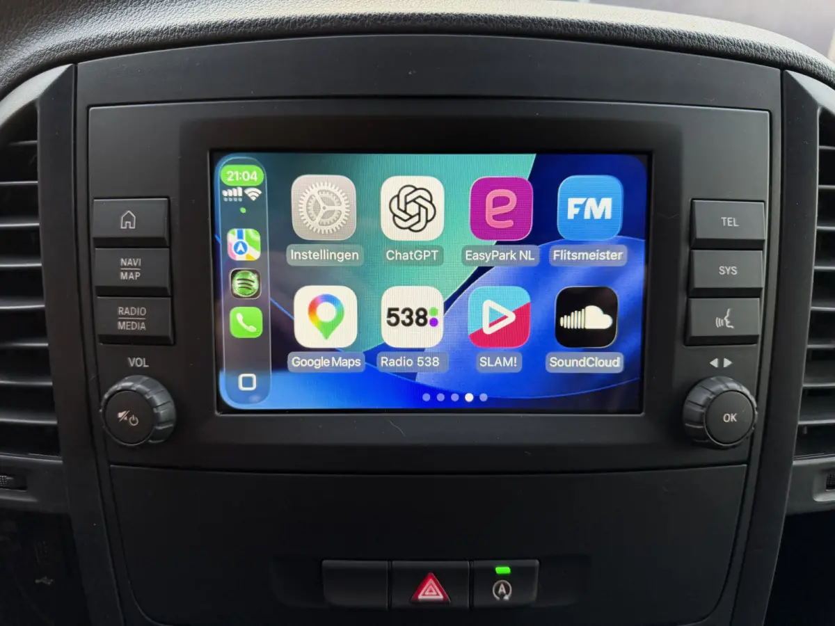 114 CDI Extra Lang Euro 6 CarPlay/cruise control/trekhaak